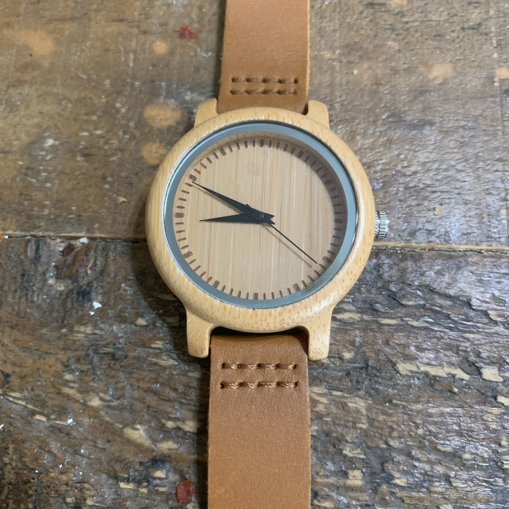 Bamboo watch